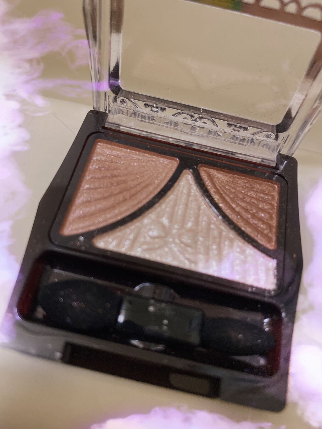 ジューシーピュアアイズ/キャンメイク/アイシャドウパレットを使ったクチコミ（2枚目）