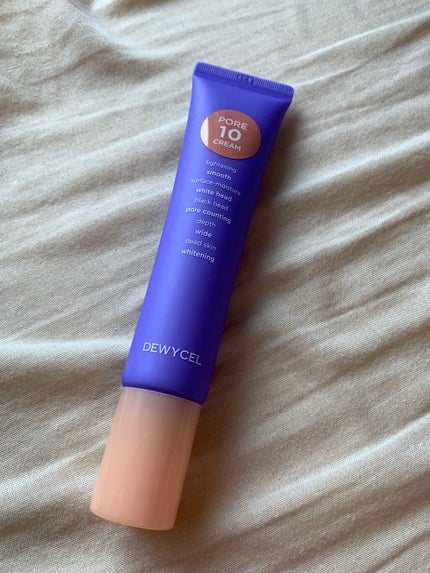 ポアーテンクリーム/DEWYCEL/化粧下地を使ったクチコミ(1枚目)