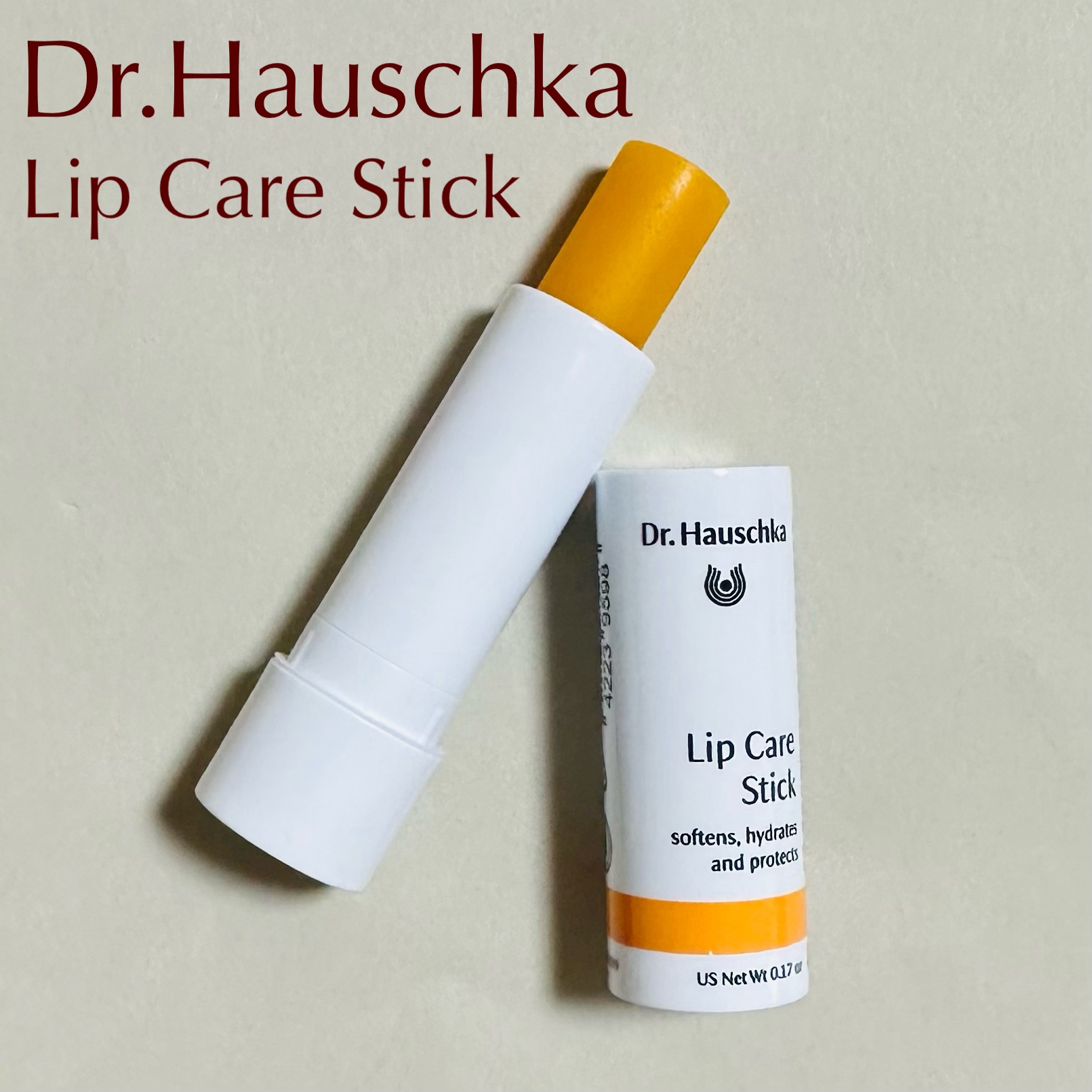 リップケアスティック/ドクターハウシュカ　/リップクリームを使ったクチコミ（1枚目）