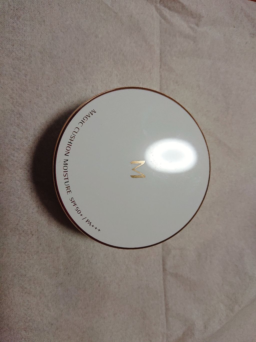 M クッション ファンデーション(モイスチャー)/MISSHA/クッションファンデーションを使ったクチコミ(1枚目)