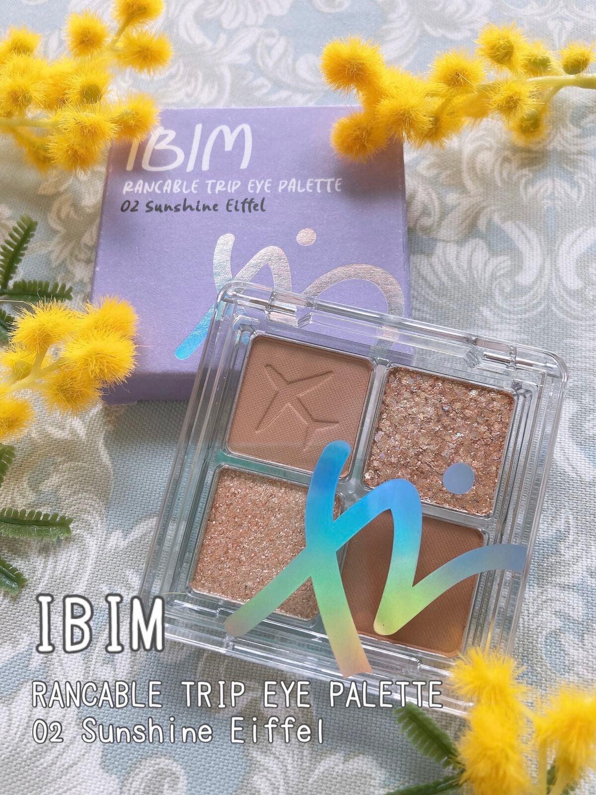 RANCABLE TRIP EYE PALETTE/IBIM/アイシャドウパレットを使ったクチコミ(1枚目)