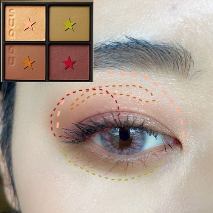 シグニチャー カラー アイズ/SUQQU/アイシャドウパレットを使ったクチコミ(2枚目)