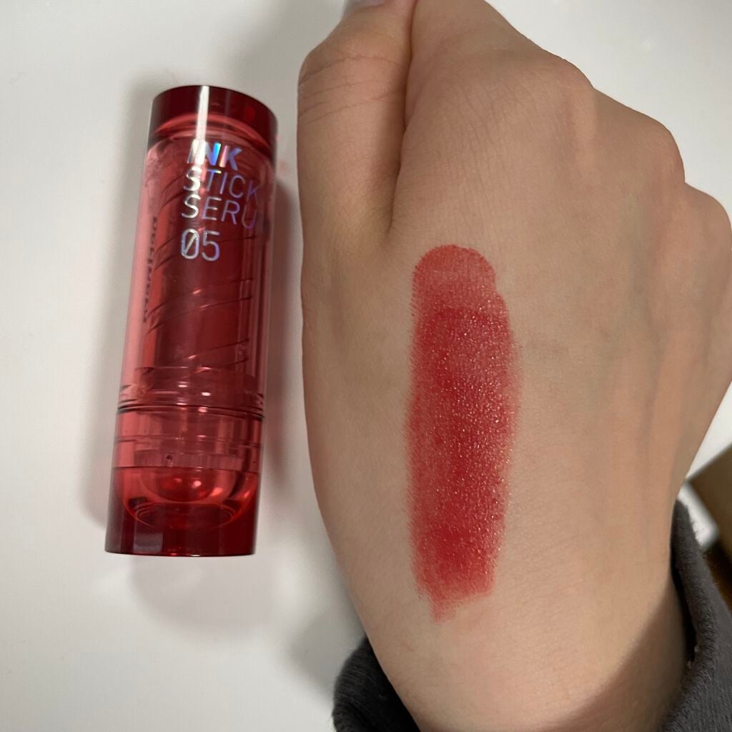 インク スティック セラム/PERIPERA/口紅を使ったクチコミ(5枚目)