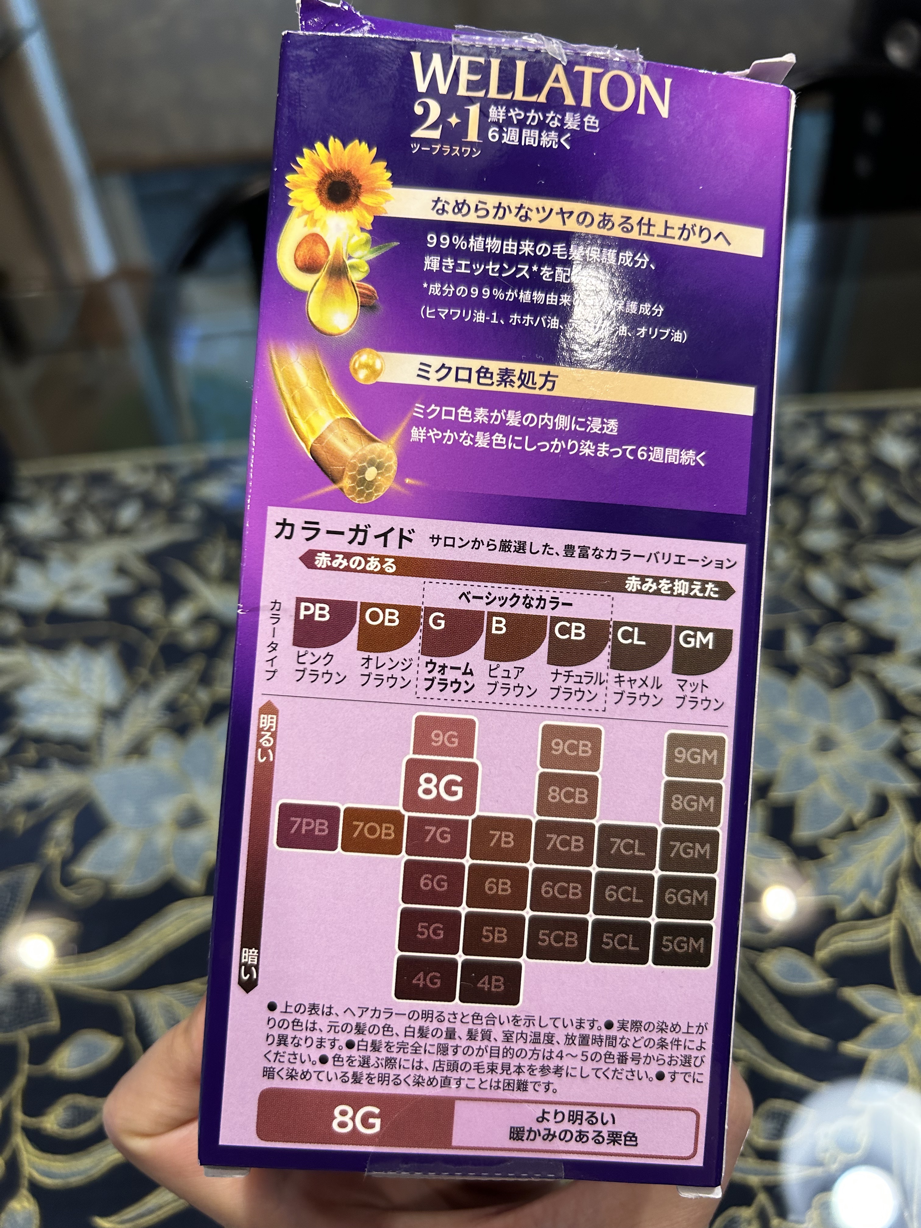 ウエラトーン ツープラスワン クリームタイプ 8G/ウエラ/ヘアカラーを使ったクチコミ（2枚目）