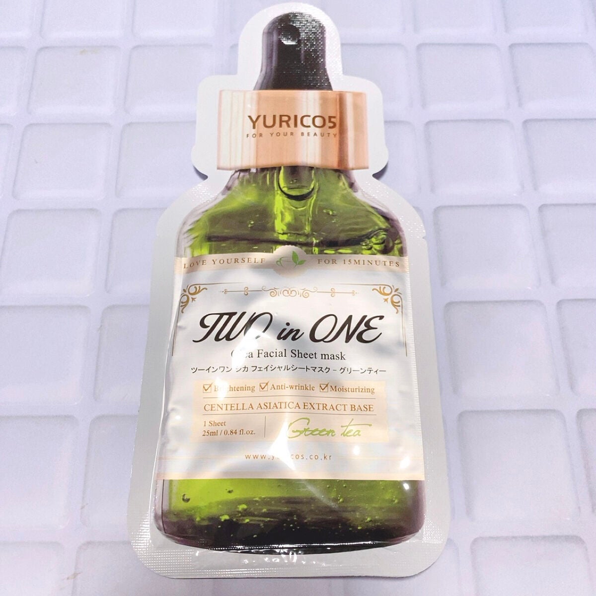 ユリコス 2in1 シカ フェイシャル シートマスク/YURICO5/シートマスク・パックを使ったクチコミ(1枚目)