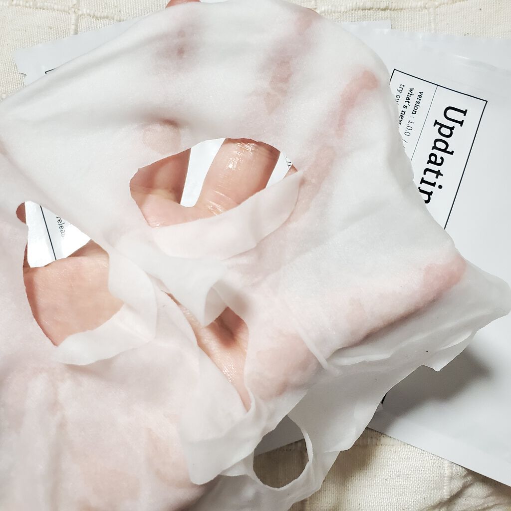 Updating Mask 1.0.0 5タイプセット 1セット5枚入り/meol/シートマスク・パックを使ったクチコミ(2枚目)