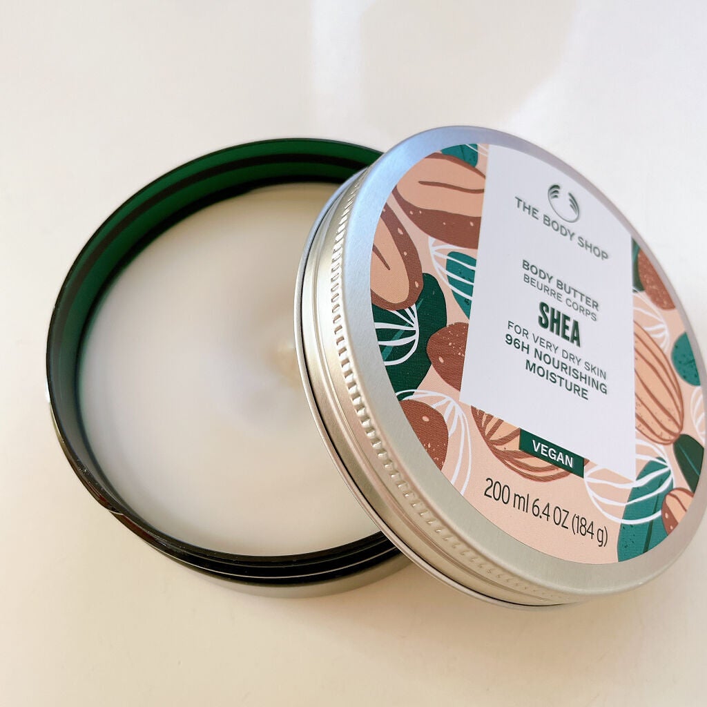 ボディバター シア/THE BODY SHOP/ボディクリームを使ったクチコミ(2枚目)