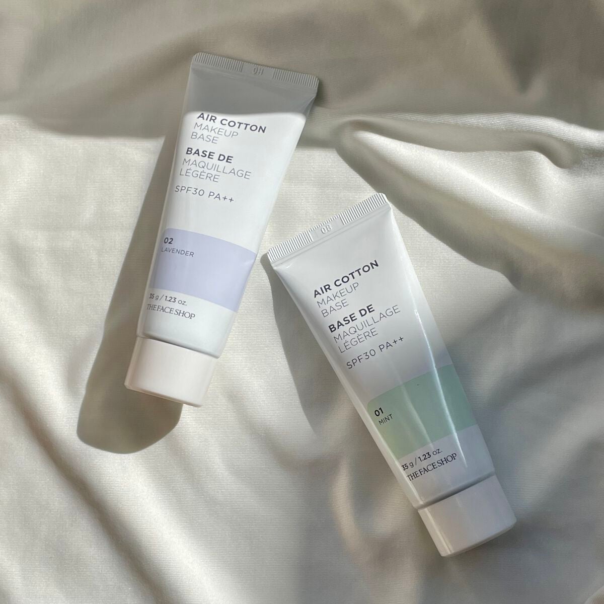 エアコットンメイクアップべース /THE FACE SHOP/化粧下地を使ったクチコミ(1枚目)