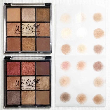 UR GLAM　BLOOMING EYE COLOR PALETTE/U R GLAM/パウダーアイシャドウを使ったクチコミ（2枚目）