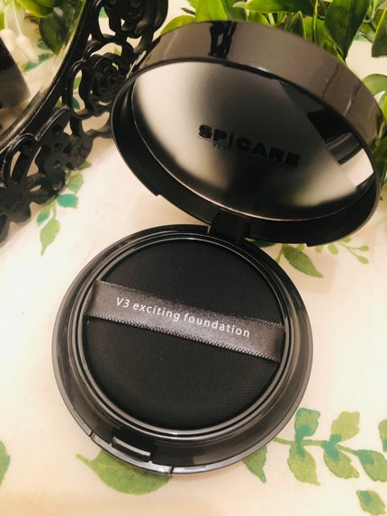 V3 エキサイティングファンデーション/SPICARE/クッションファンデーションを使ったクチコミ(2枚目)