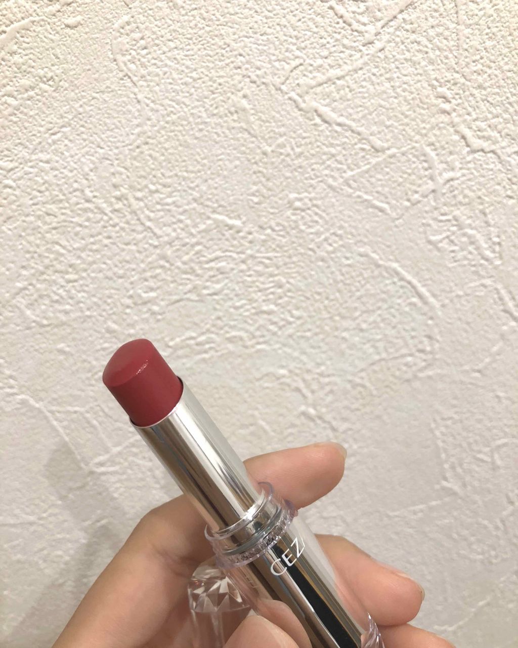ラスティンググロスリップ/CEZANNE/口紅を使ったクチコミ（3枚目）
