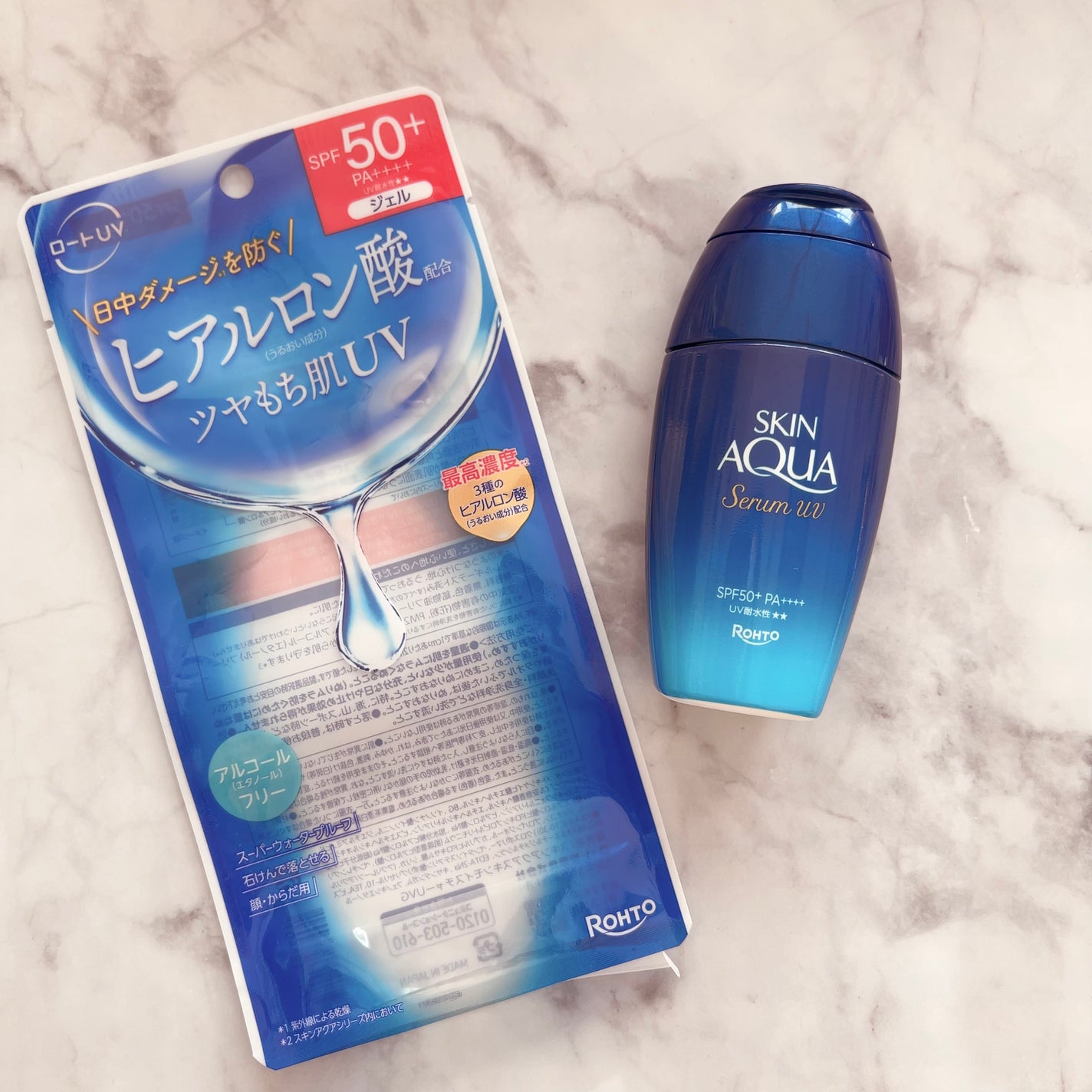 スキンアクア ヒアルロンセラムUV/スキンアクア/日焼け止めローションを使ったクチコミ(1枚目)
