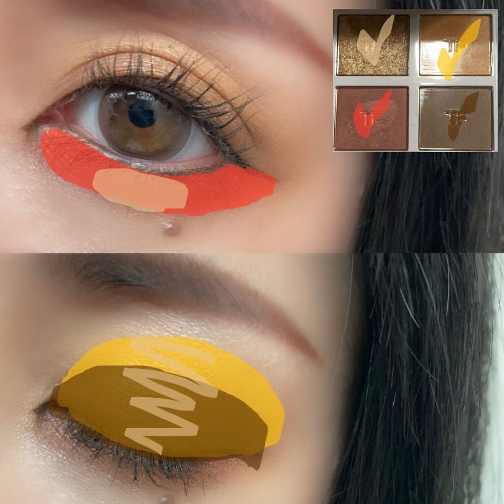 ソレイユ アイ カラー クォード/TOM FORD BEAUTY/アイシャドウパレットを使ったクチコミ(2枚目)