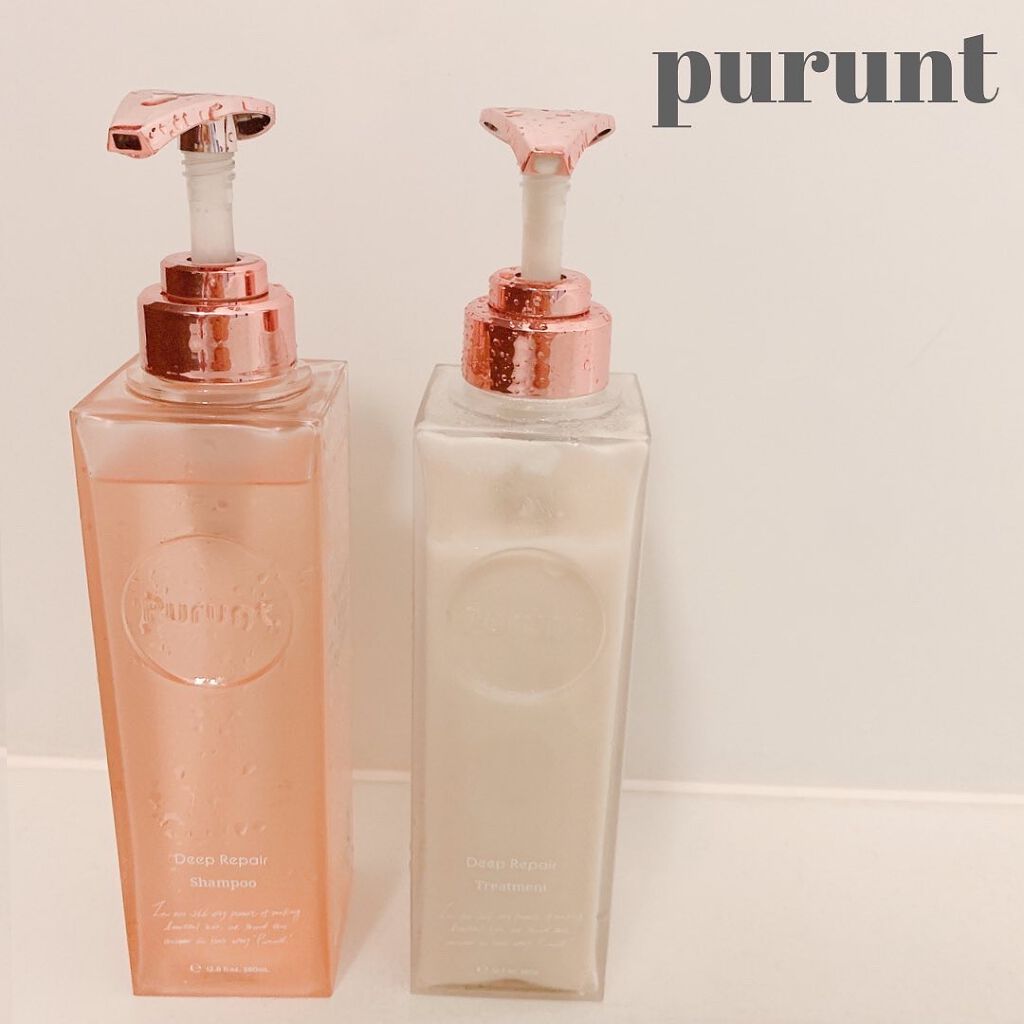プルント ディープリペア美容液シャンプー/トリートメント/Purunt./市販シャンプーを使ったクチコミ(1枚目)