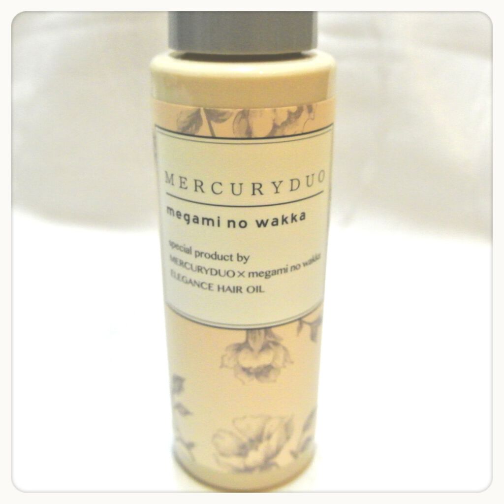 MERCURYDUO by megami no wakka ELEGANCE HAIR OIL/R&/ヘアオイルを使ったクチコミ(2枚目)