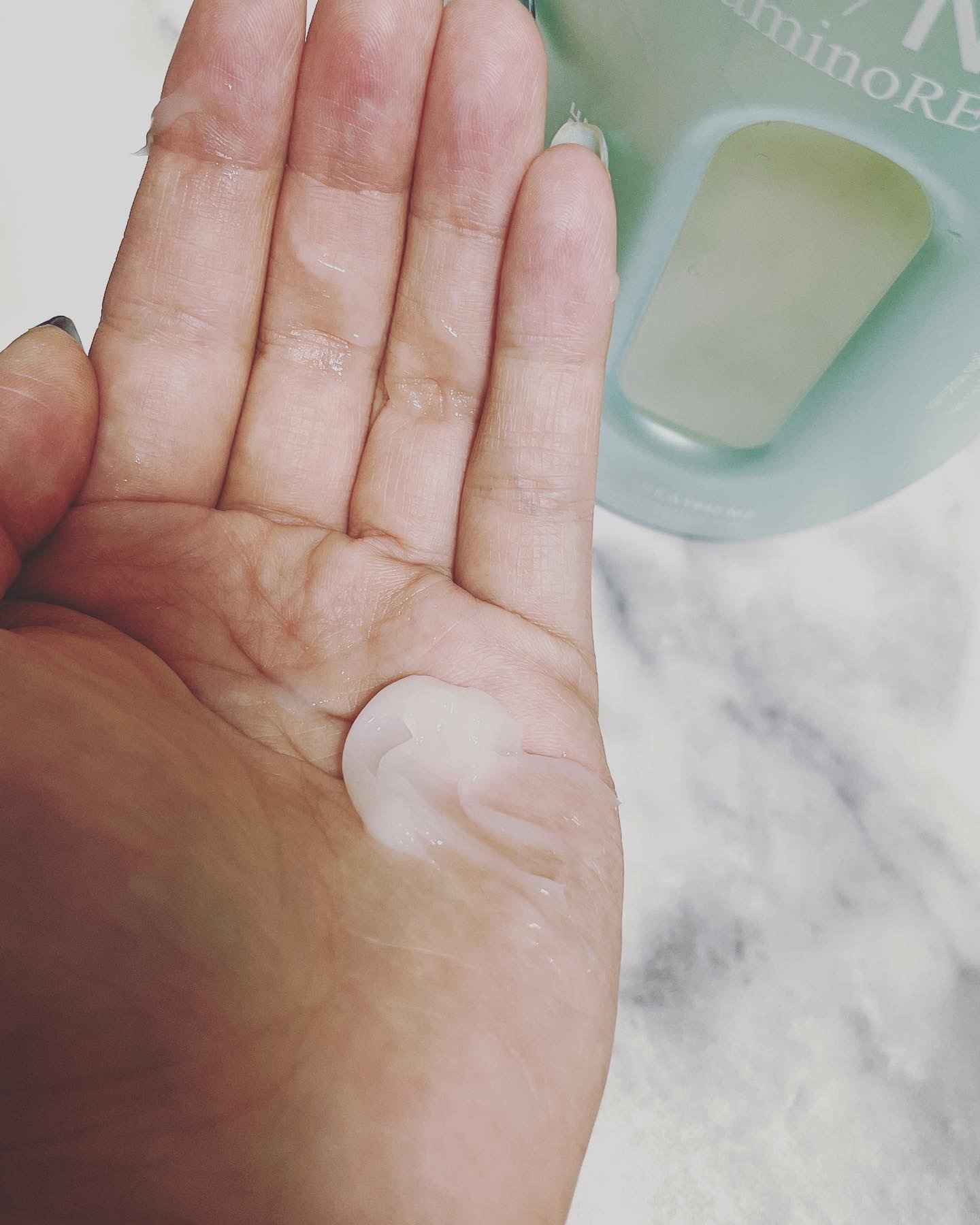 ワン アミノレスキューモイストシャンプー/トリートメント/アミノレスキュー/市販シャンプーを使ったクチコミ（3枚目）