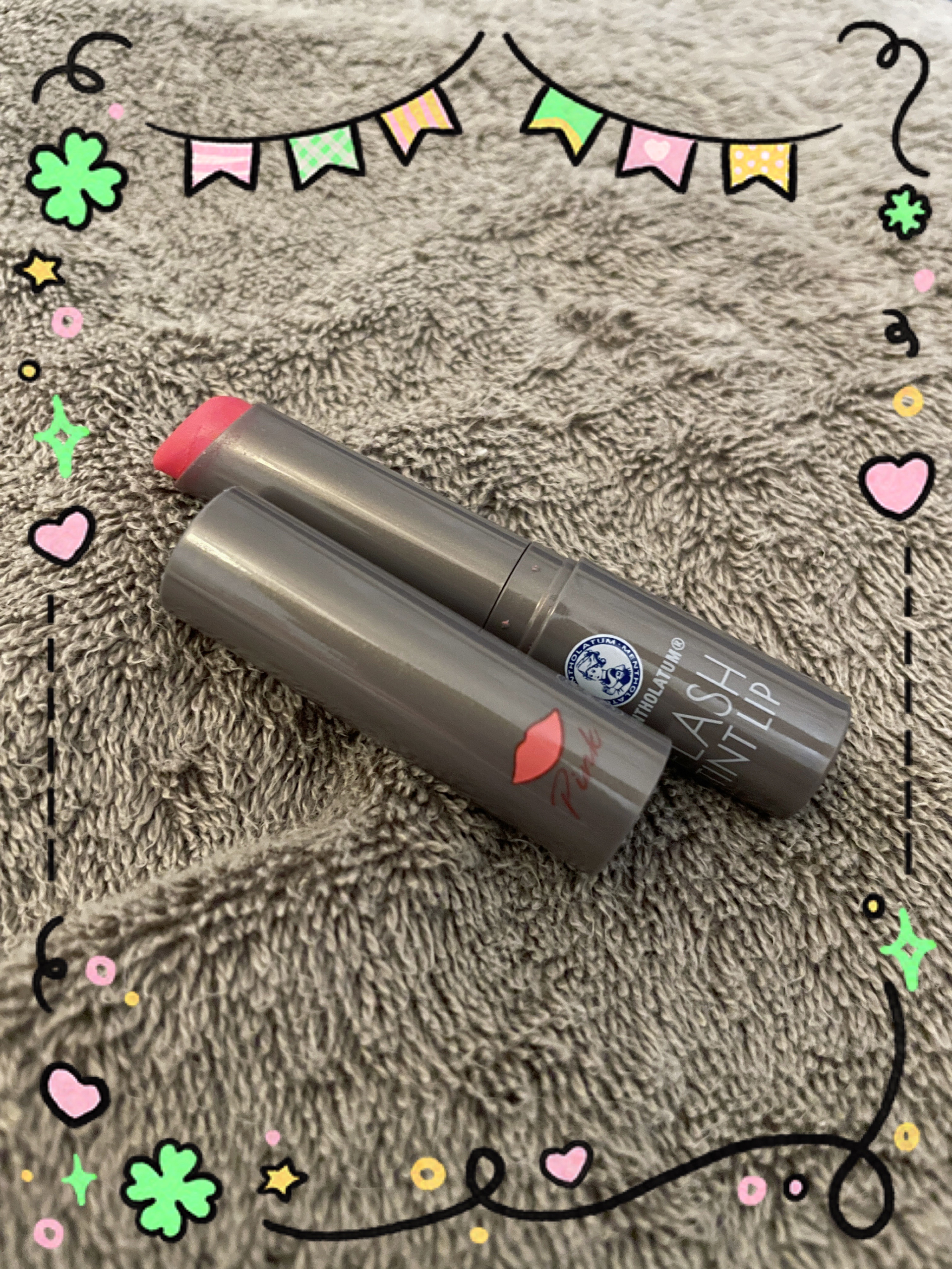 メンソレータム フラッシュティントリップ/メンソレータム/リップティントを使ったクチコミ（1枚目）