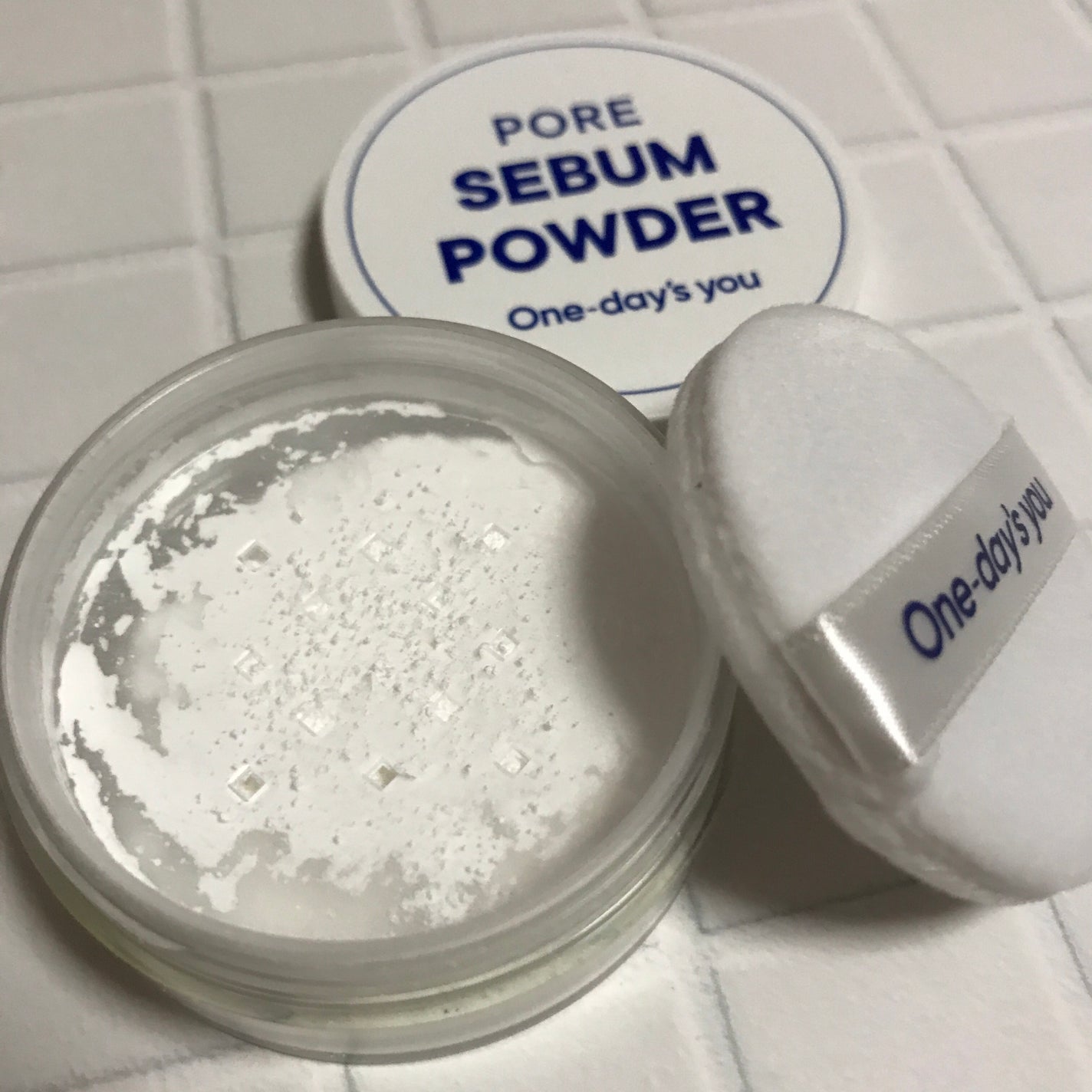 ポアセバムパウダー/One-day's you/ルースパウダーを使ったクチコミ(6枚目)