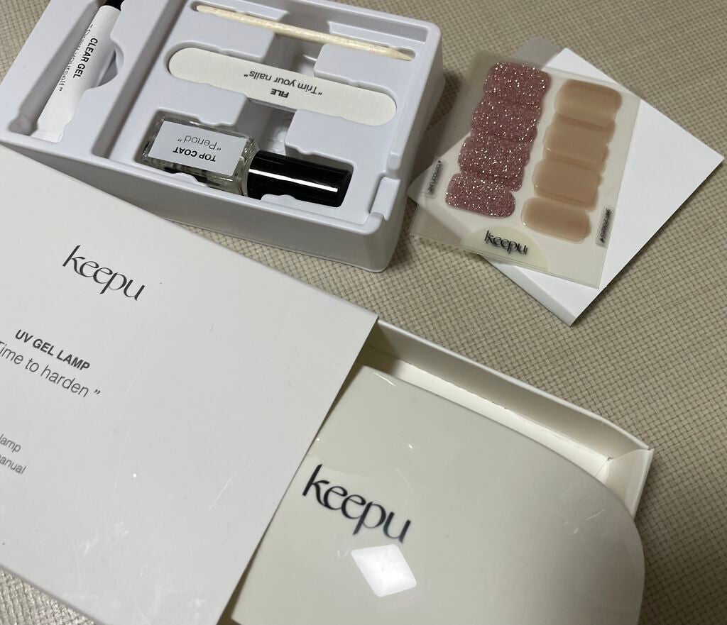 セルフカスタム ネイルシール/KEEPU/ネイルシールを使ったクチコミ(3枚目)