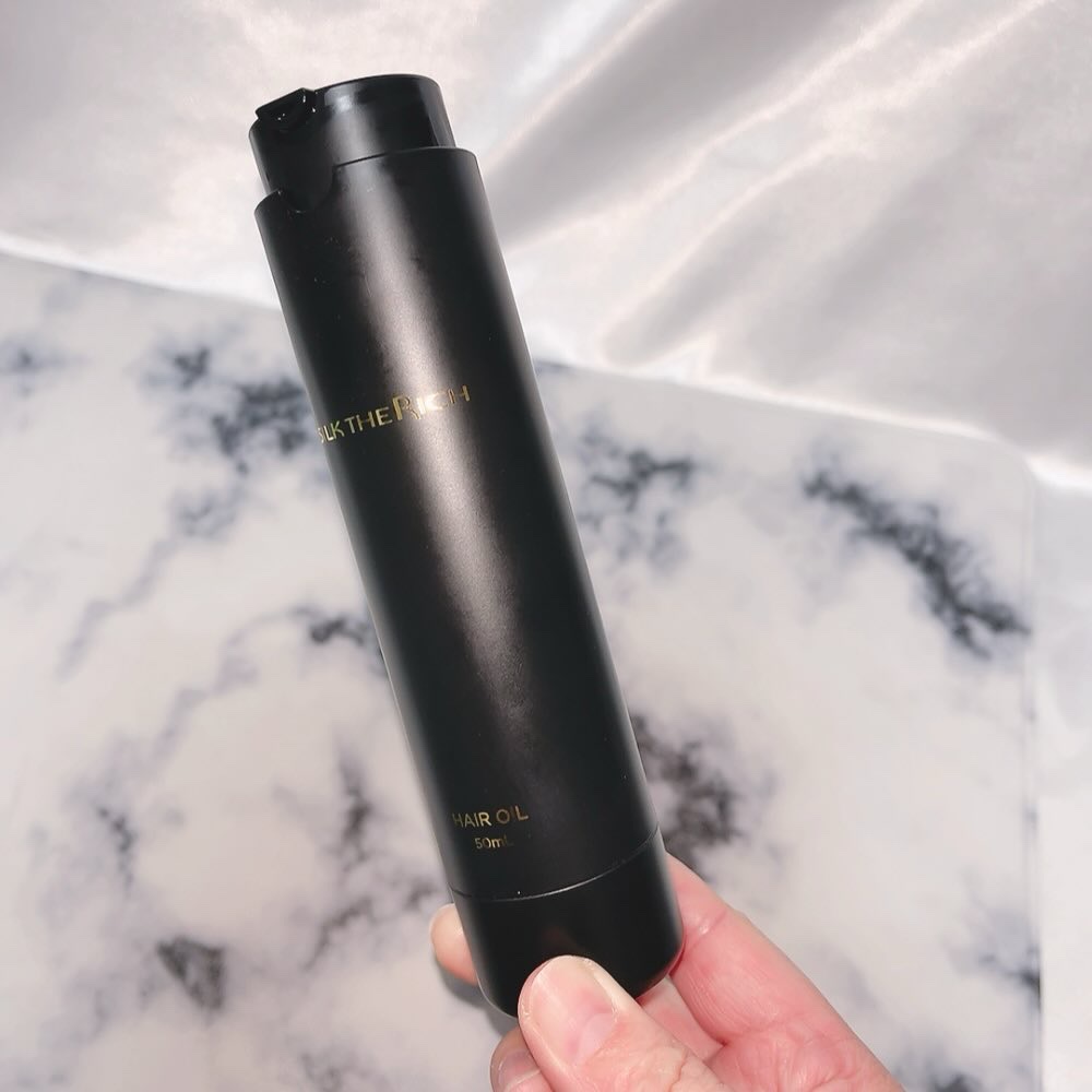 SILK THE RICH ヘアオイルMNM/SILK THE RICH/ヘアオイルを使ったクチコミ（2枚目）