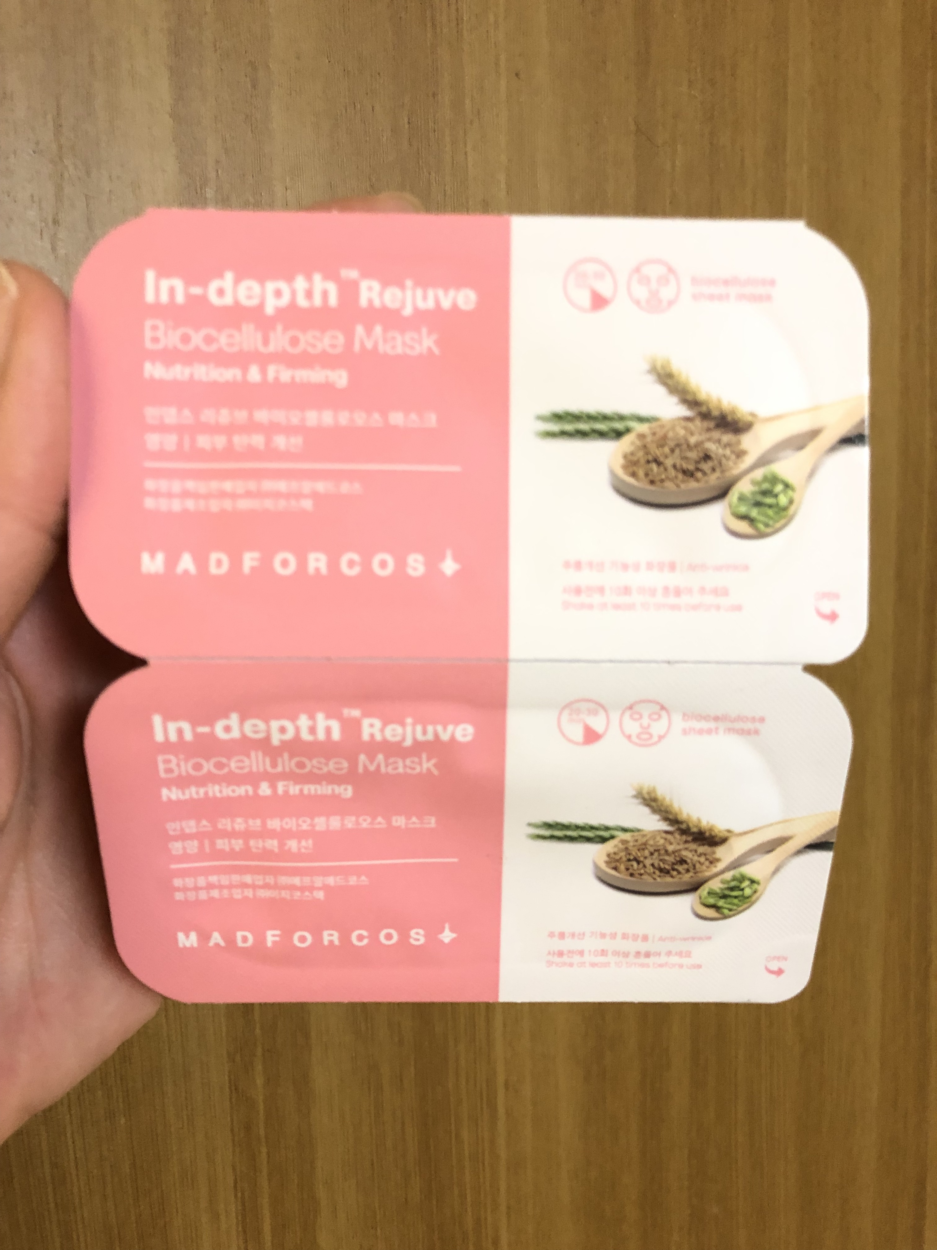 インデップス™リジュブバイオセルロースマスク/MADFORCOS/シートマスク・パックを使ったクチコミ（1枚目）
