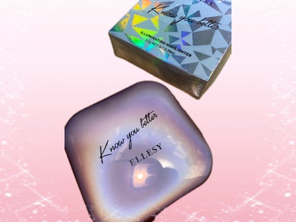 know you letten ダイヤモンド ハイライトパウダー/ELLESY/パウダーハイライトを使ったクチコミ(1枚目)