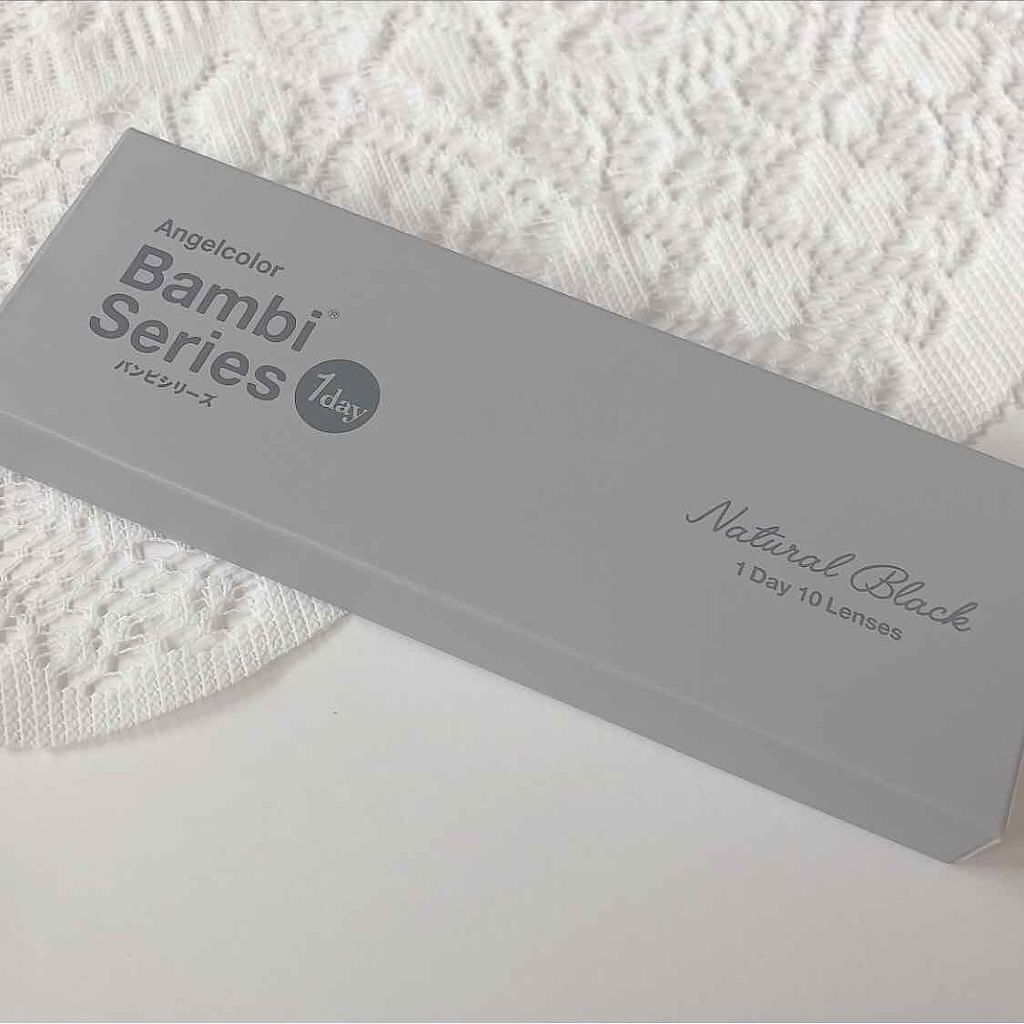 バンビシリーズ ワンデー ナチュラル/AngelColor/ワンデー（１DAY）カラコンを使ったクチコミ（1枚目）