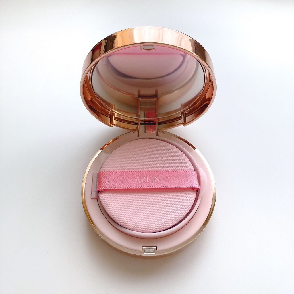 ピンクティーツリーカバークッション/APLIN/クッションファンデーションを使ったクチコミ（3枚目）