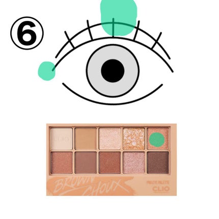 プロ アイ パレット/CLIO/アイシャドウパレットを使ったクチコミ(7枚目)