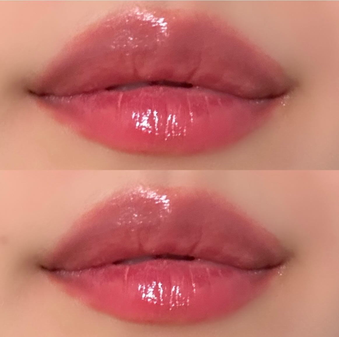 アップトゥーミー　ハグマイリップ　カラーロックプランパー/up2me/リッププランパーを使ったクチコミ（2枚目）