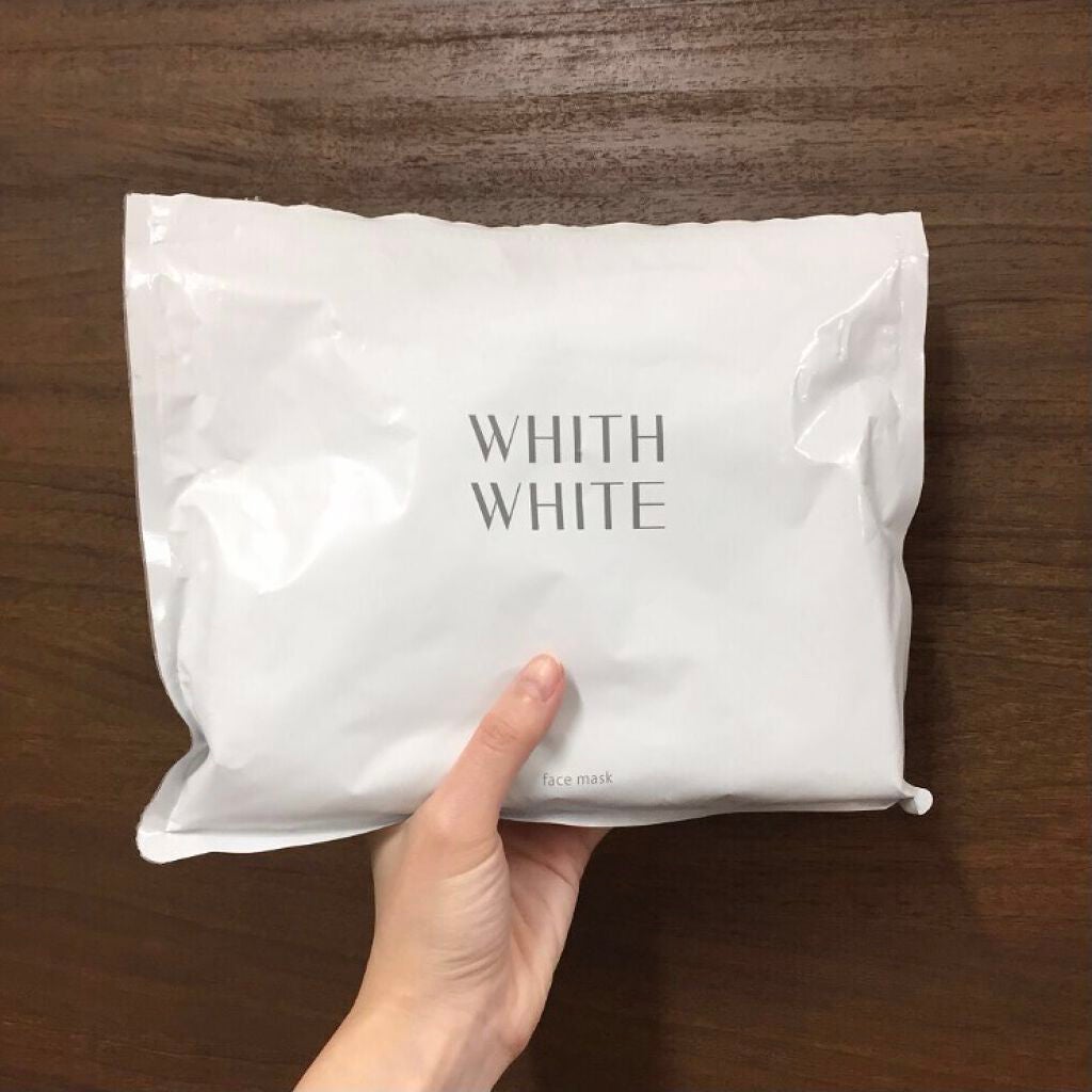 フェイスマスク/WHITH WHITE/シートマスク・パックを使ったクチコミ(2枚目)