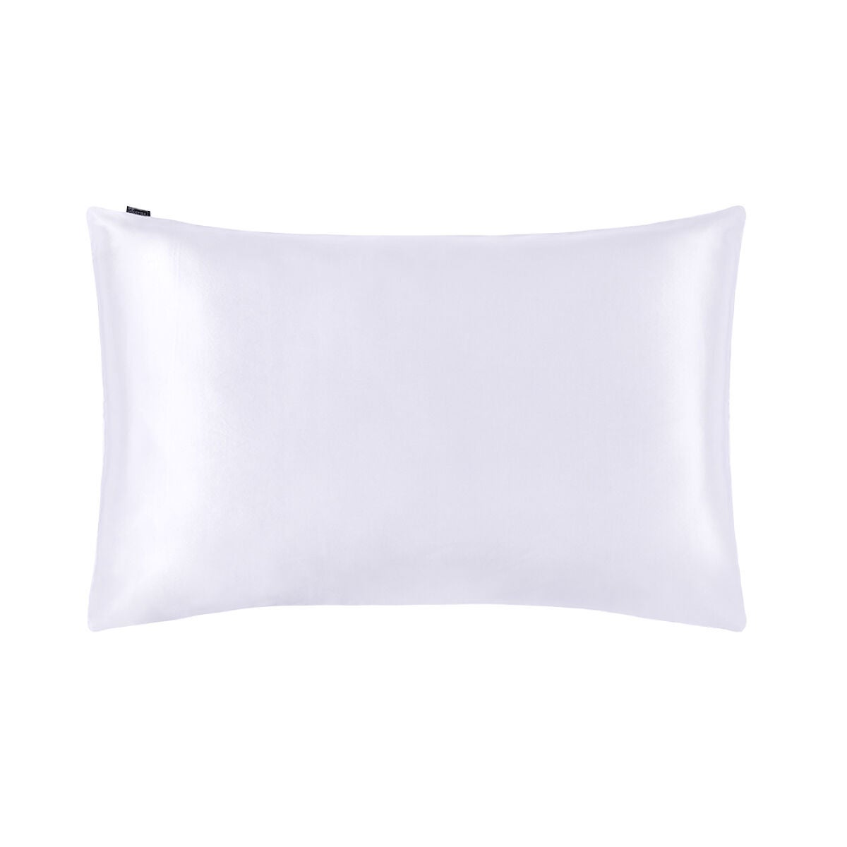 シルク 枕カバー 25匁 両面シルク100% 封筒式 額縁無し 09 ホワイト