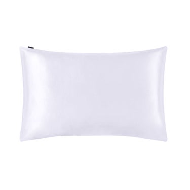 シルク 枕カバー 25匁 両面シルク100% 封筒式 額縁無し 09 ホワイト