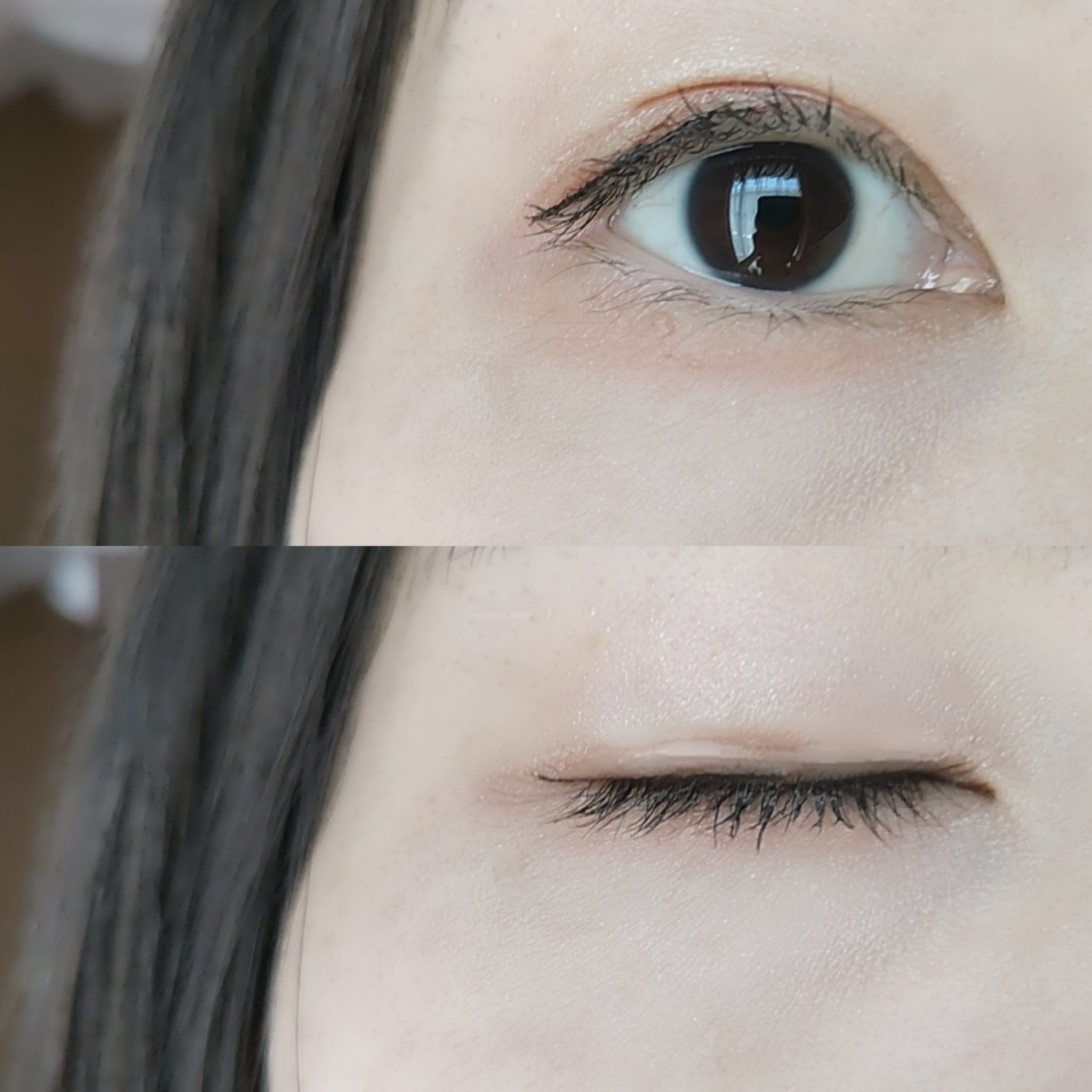 スキルレスライナー/LUMIURGLAS/リキッドアイライナーを使ったクチコミ（3枚目）