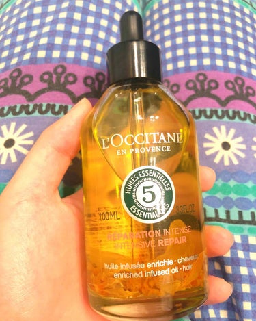 ファイブハーブス リペアリングインテンシヴオイル/L'OCCITANE/ヘアオイルを使ったクチコミ（1枚目）