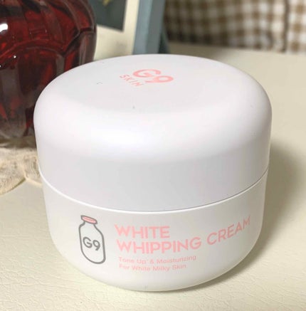 WHITE WHIPPING CREAM(ウユクリーム)/G9SKIN/化粧下地を使ったクチコミ(1枚目)