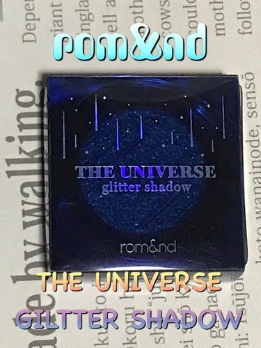 THE UNIVERSE  ブラックホール/rom&nd/シングルアイシャドウを使ったクチコミ（1枚目）