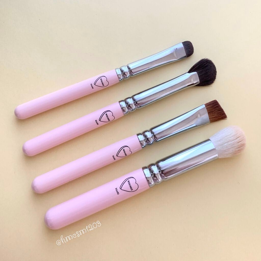 メイクブラシM 熊野筆/WHOMEE/メイクブラシを使ったクチコミ(2枚目)