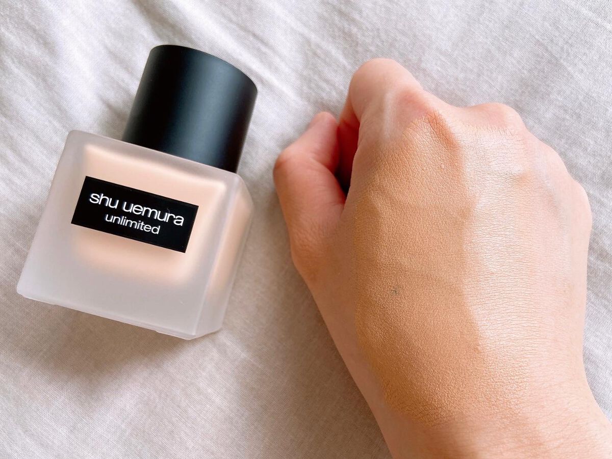 (旧)アンリミテッド ラスティング フルイド/shu uemura/リキッドファンデーションを使ったクチコミ(5枚目)
