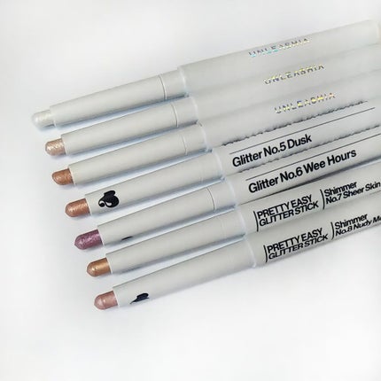 プリティー イージーグリッタースティック/unleashia/グリッターを使ったクチコミ(3枚目)