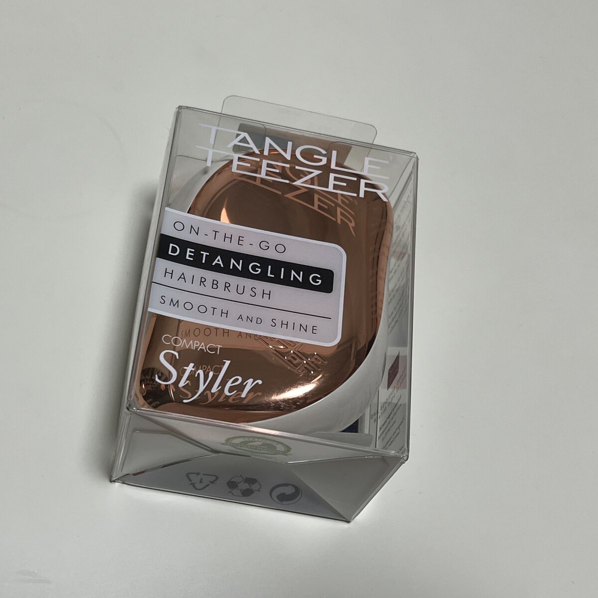 コンパクトスタイラー/TANGLE TEEZER/ヘアブラシを使ったクチコミ（1枚目）