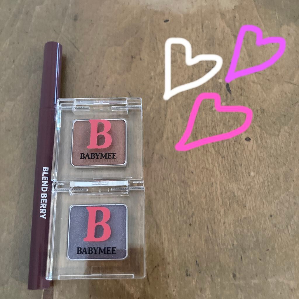ニュアンスカラー シャドウ/BABYMEE/単色アイシャドウを使ったクチコミ(2枚目)