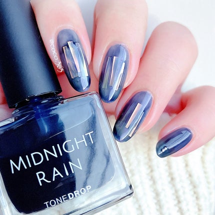 TONE DROP スピードグロス クイックドライトップコート T01/D-UP/ネイルトップコートを使ったクチコミ(2枚目)