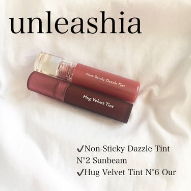 ノンスティッキーダズルティント/unleashia/口紅を使ったクチコミ（1枚目）