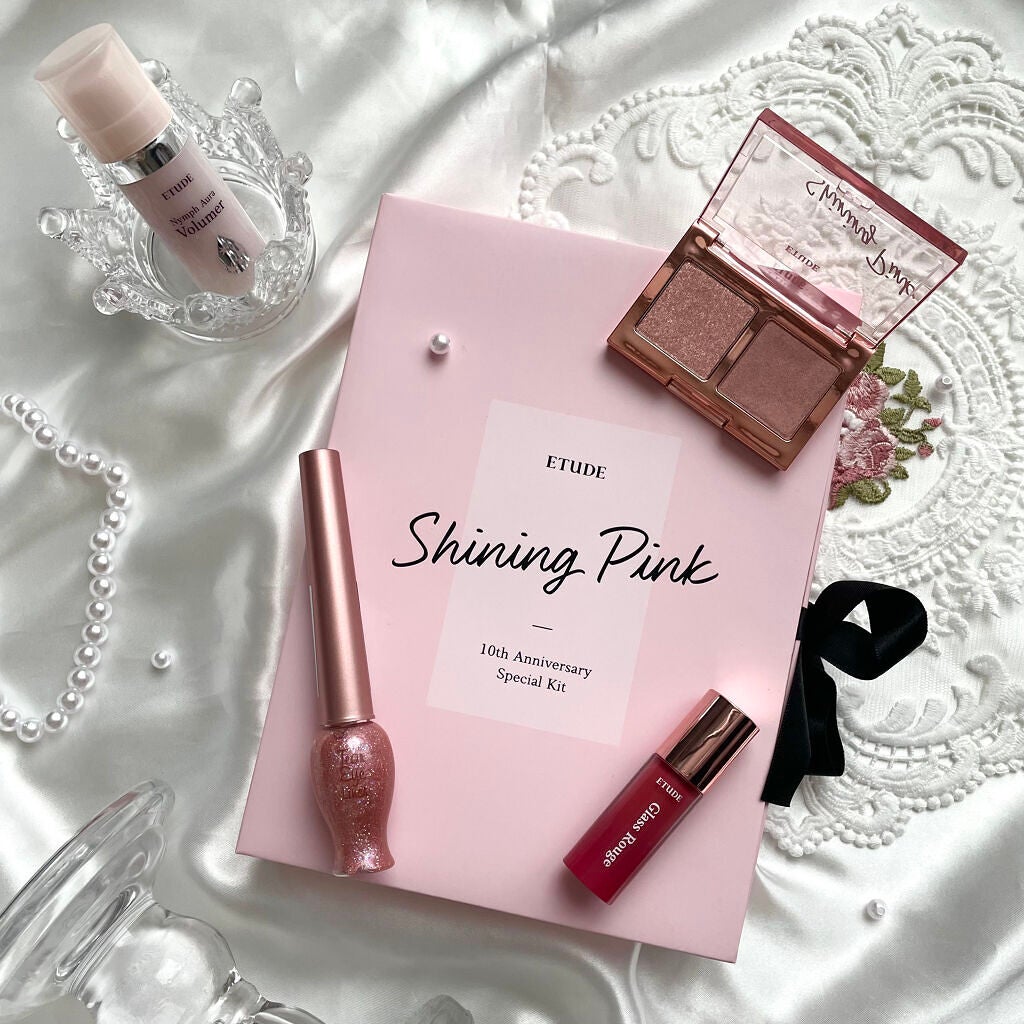 アニバーサリーキット シャイニングピンク/ETUDE/メイクアップキットを使ったクチコミ(10枚目)