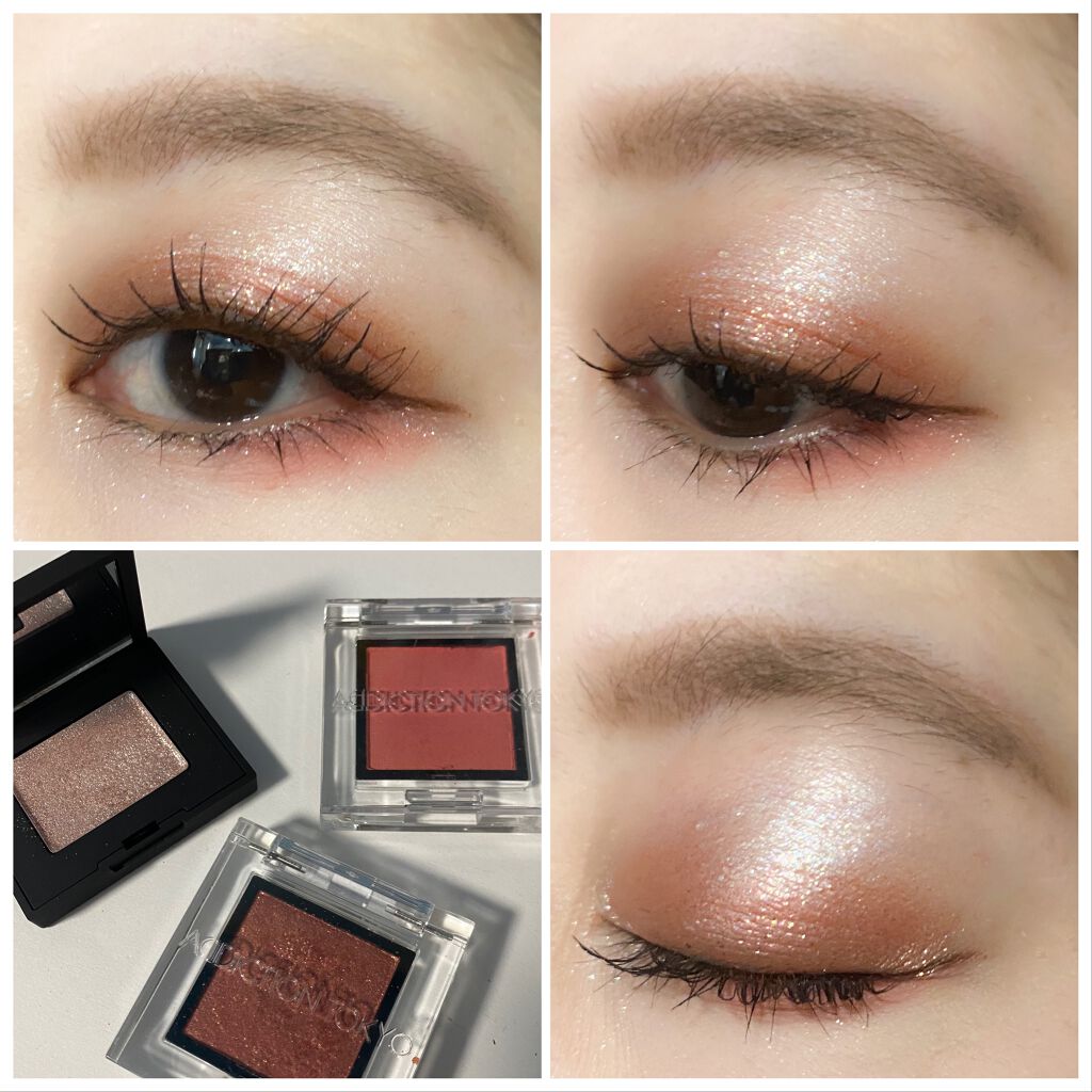 アディクション ザ アイシャドウ マット 023M Lascaux/ADDICTION/単色アイシャドウを使ったクチコミ（3枚目）