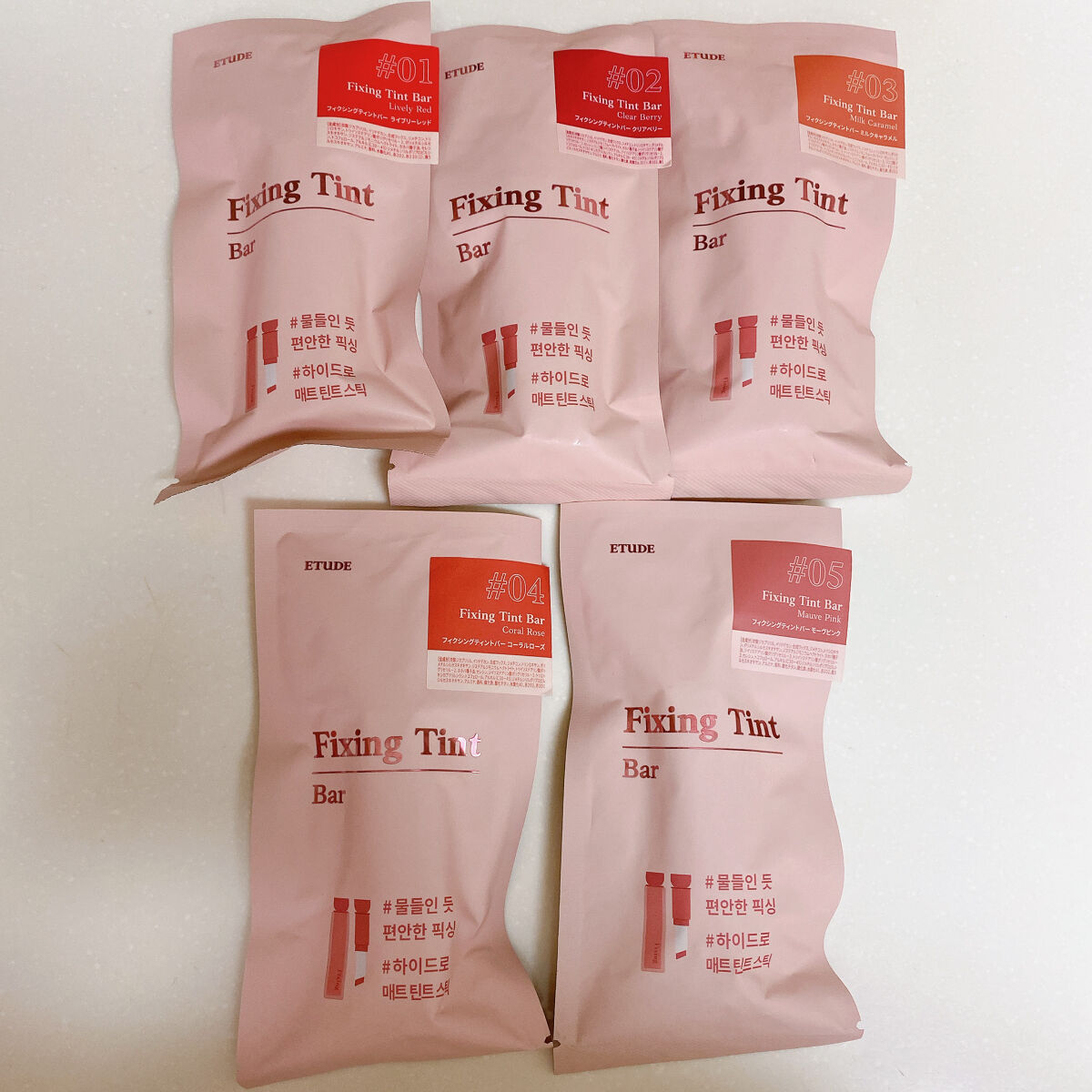 フィクシングティントバー/ETUDE/リップティントを使ったクチコミ（3枚目）
