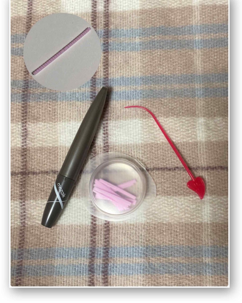 メザイク フリーファイバー120 スタンダードタイプ /メザイク/二重まぶた用アイテムを使ったクチコミ（2枚目）