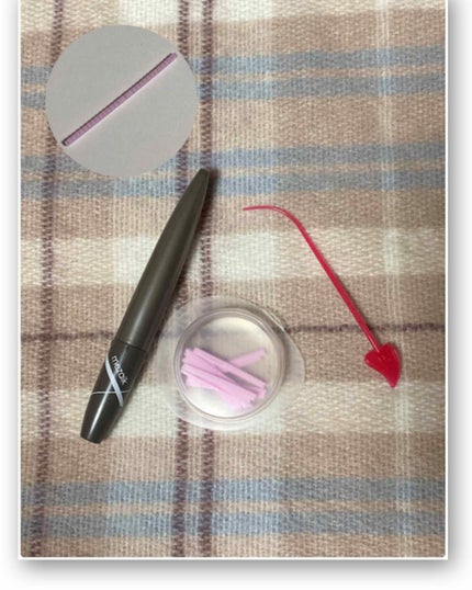 メザイク フリーファイバー120 スタンダードタイプ /メザイク/二重まぶた用アイテムを使ったクチコミ(2枚目)