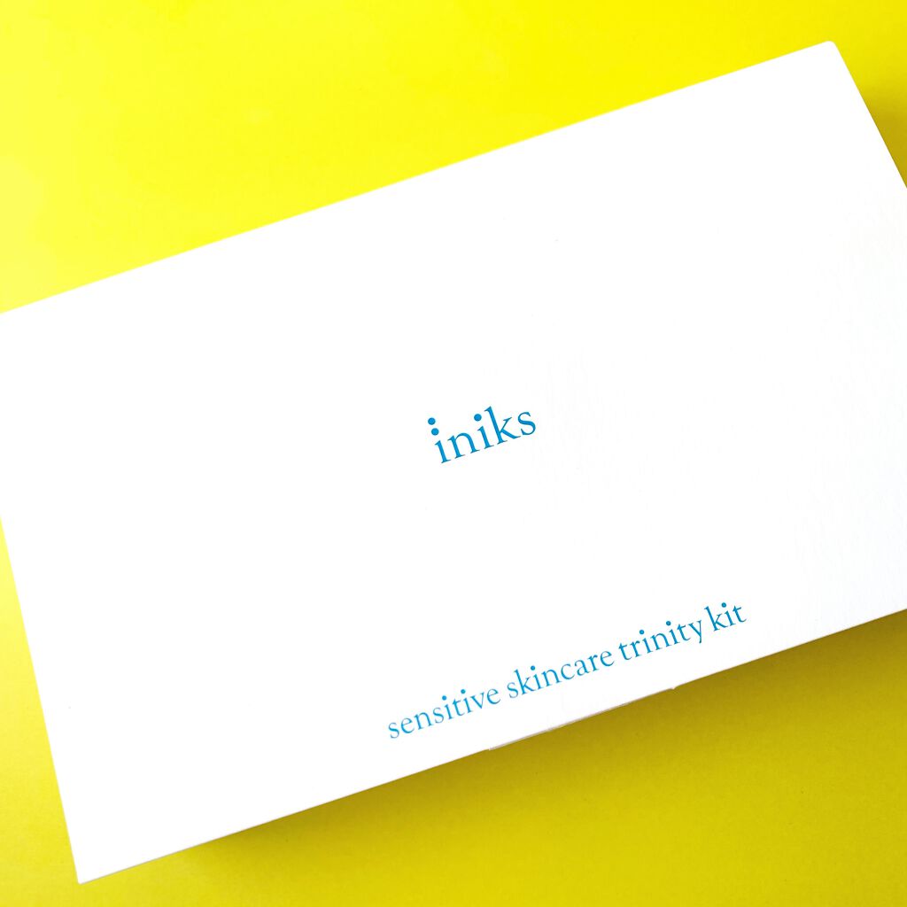センシティブ スキンケアトリニティー キット (2week)/iniks/スキンケアキットを使ったクチコミ（1枚目）